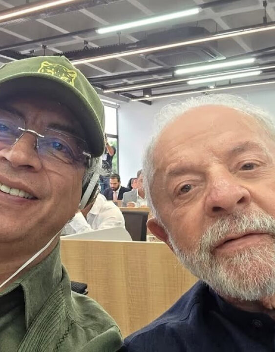 Soberania da cocaína é defendida pelo presidente da Colômbia em reunião com Lula