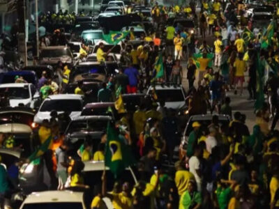 Gabinete Paralelo de Moraes agiu contra protestos de caminhoneiros em 2022.