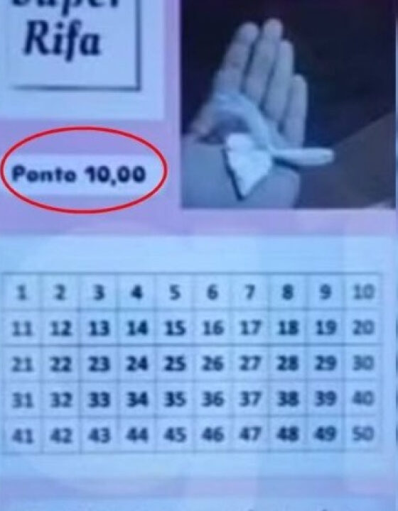 Rifa de cocaína: mulher faz sorteio da droga com ponto custando R$ 10