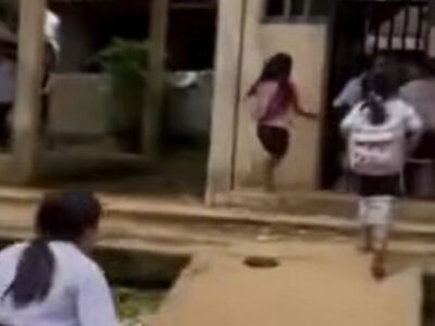 Crianças veem pessoa branca pela primeira vez e saem correndo pensando ser fantasma; VEJA VÍDEO