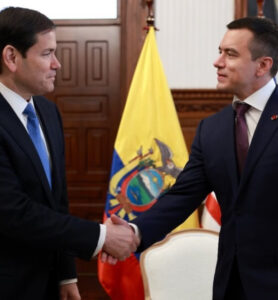 Equador dá “carta branca” para EUA agir no país contra cartéis