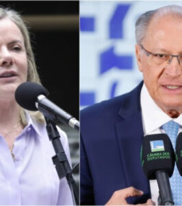 Gleisi e Alckmin voaram com empresa investigada por relação com o PCC