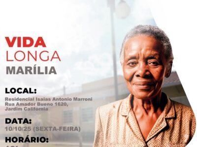 Cuidado com os Idosos: Governo Estadual entrega em Marília o Condomínio Vida Longa. Será nesta sexta-feira, dia 10, com 28 moradias para atender até 56 pessoas. Conheça