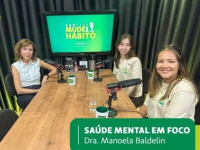 Assista podcast especial sobre saúde mental com a psiquiatra Dra. Manoela Baldelin, que traz reflexões e orientações especiais, dentro do fechamento do Setembro Amarelo da Unimed Marília. Vale muito conferir para seu conhecimento e até ajudar alguém