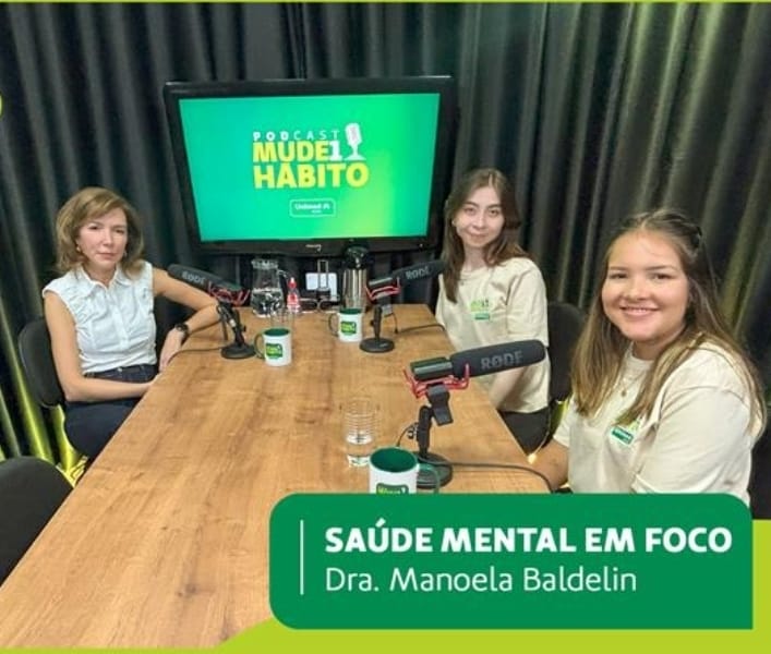 Assista podcast especial sobre saúde mental com a psiquiatra Dra. Manoela Baldelin, que traz reflexões e orientações especiais, dentro do fechamento do Setembro Amarelo da Unimed Marília. Vale muito conferir para seu conhecimento e até ajudar alguém