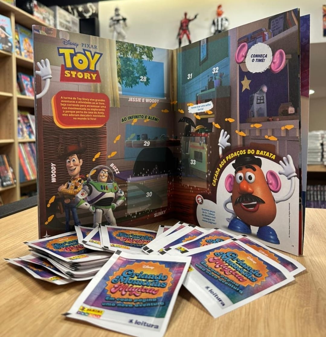 Álbum de figurinhas Disney exclusivo para o Mês das Crianças é lançado pela Leitura em parceria com a Panini. Colecionismo, entretenimento e cultura para toda a família. Veja como obter o seu