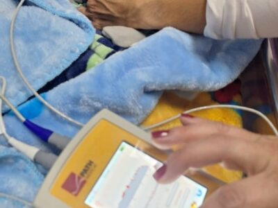 Bebês nascidos na Gota de Leite passam a contar com tecnologia alemã para diagnóstico audiológico. É o chamado “Teste da Orelhinha”. Veja vídeo!