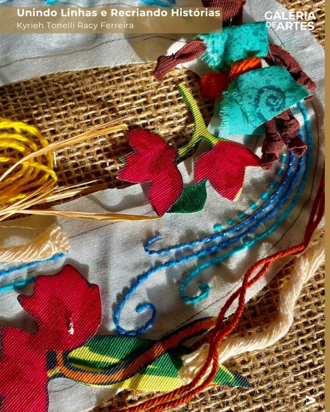 Galeria de Artes de Marília recebe a exposição ‘Unindo Linhas e Recriando Histórias’. Projeto reescreve a história de 3 mulheres da periferia da cidade. Vale muito a pena conferir