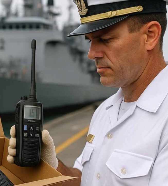 Marinha recebe rádios falsificados completamente sem segurança para uso em operações militares