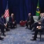 Repórter da Globo foi expulsa da área de entrevista; VEJA VÍDEO