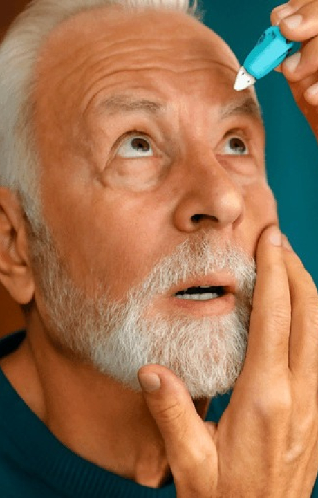 Colírio aprovado pode ajudar idosos a recuperar a visão de perto
