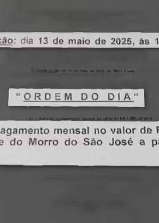 DURA REALIDADE: Condomínio convoca moradores para pagarem 1,8 mil a traficantes; VEJA VÍDEO