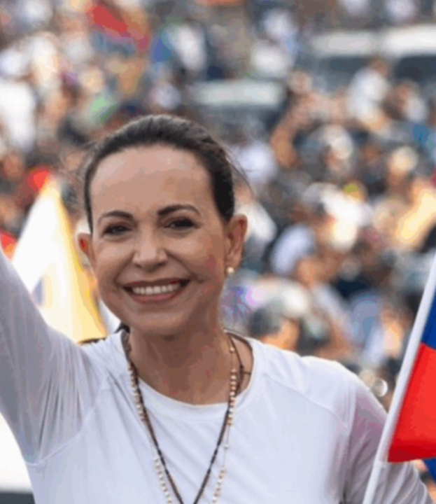 “Mais fraco do que nunca”, diz María Corina sobre regime Maduro.