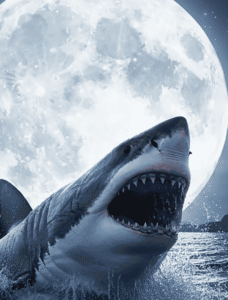 Lua cheia: esqueça o lobisomem e cuidado… com os tubarões!