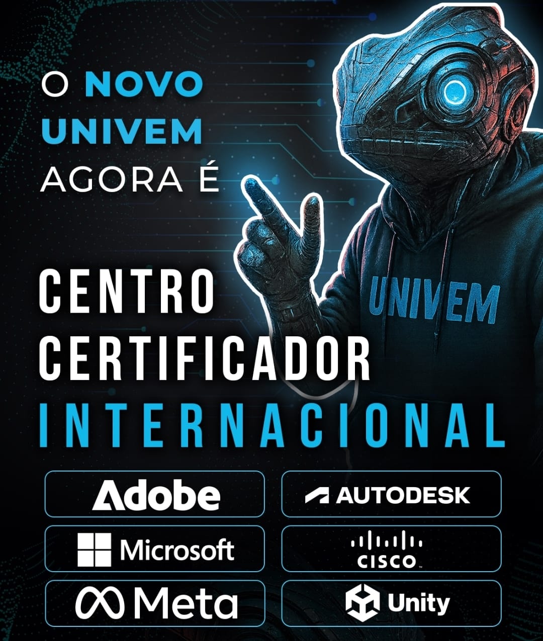 NOVOUNIVEM PREMIUM revoluciona com Sistema de Microcertificações e garante ao estudante uma certificação a cada semestre. Eleva a empregabilidade e posiciona a instituição como referência nacional em inovação acadêmica