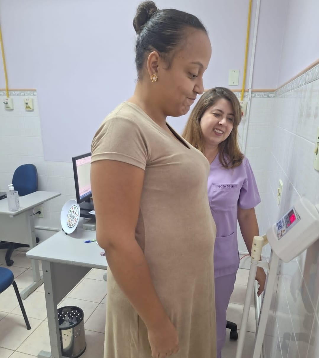 Ambulatório de Nutrição da Gota de Leite faz até 20 atendimentos por semana. Todas mulheres, preferencialmente gestantes ou que pretendem engravidar