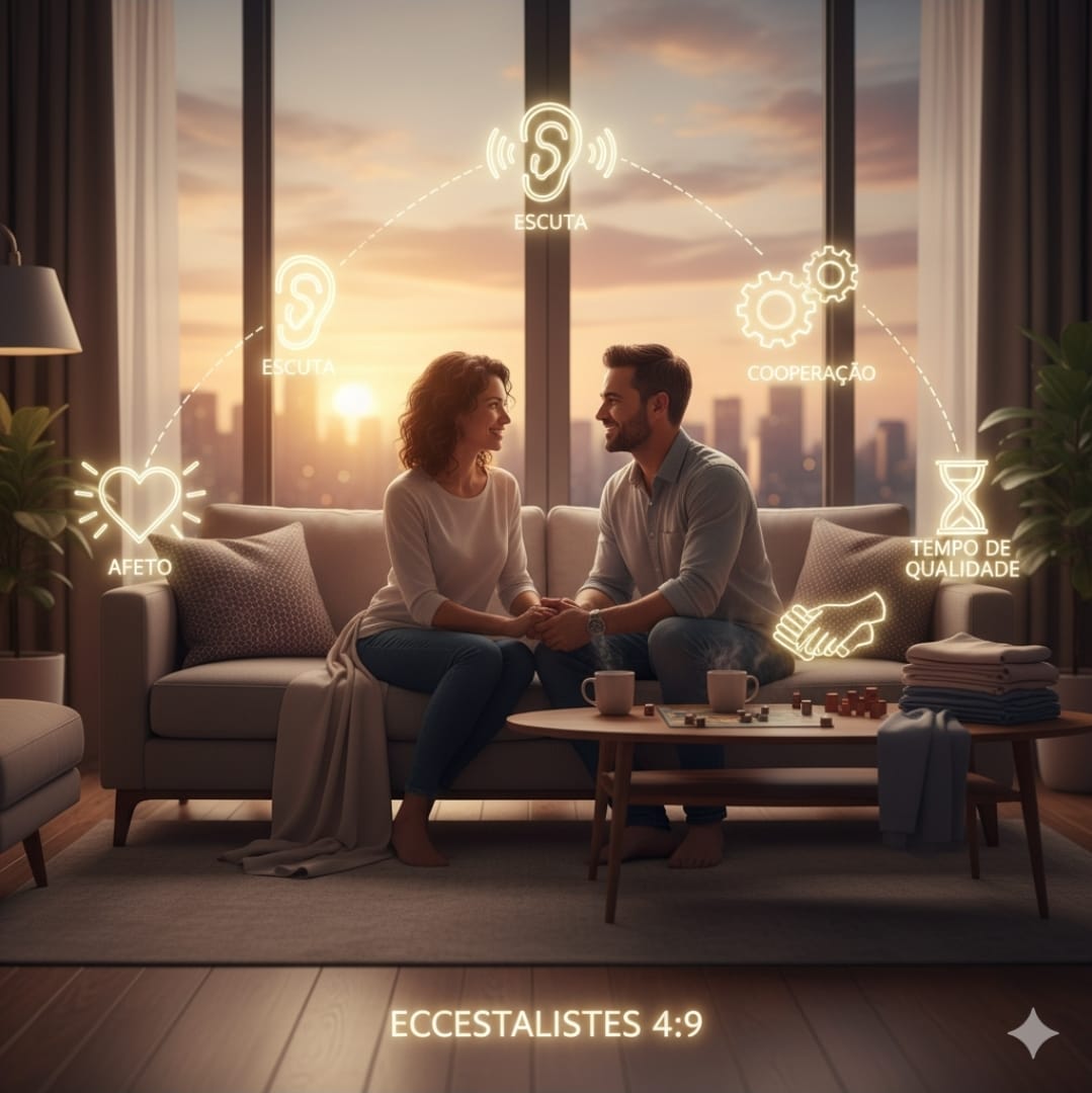 Conheça 5 hábitos diários para aumentar a intimidade do casal. Pequenos gestos constroem grandes vínculos. Entenda