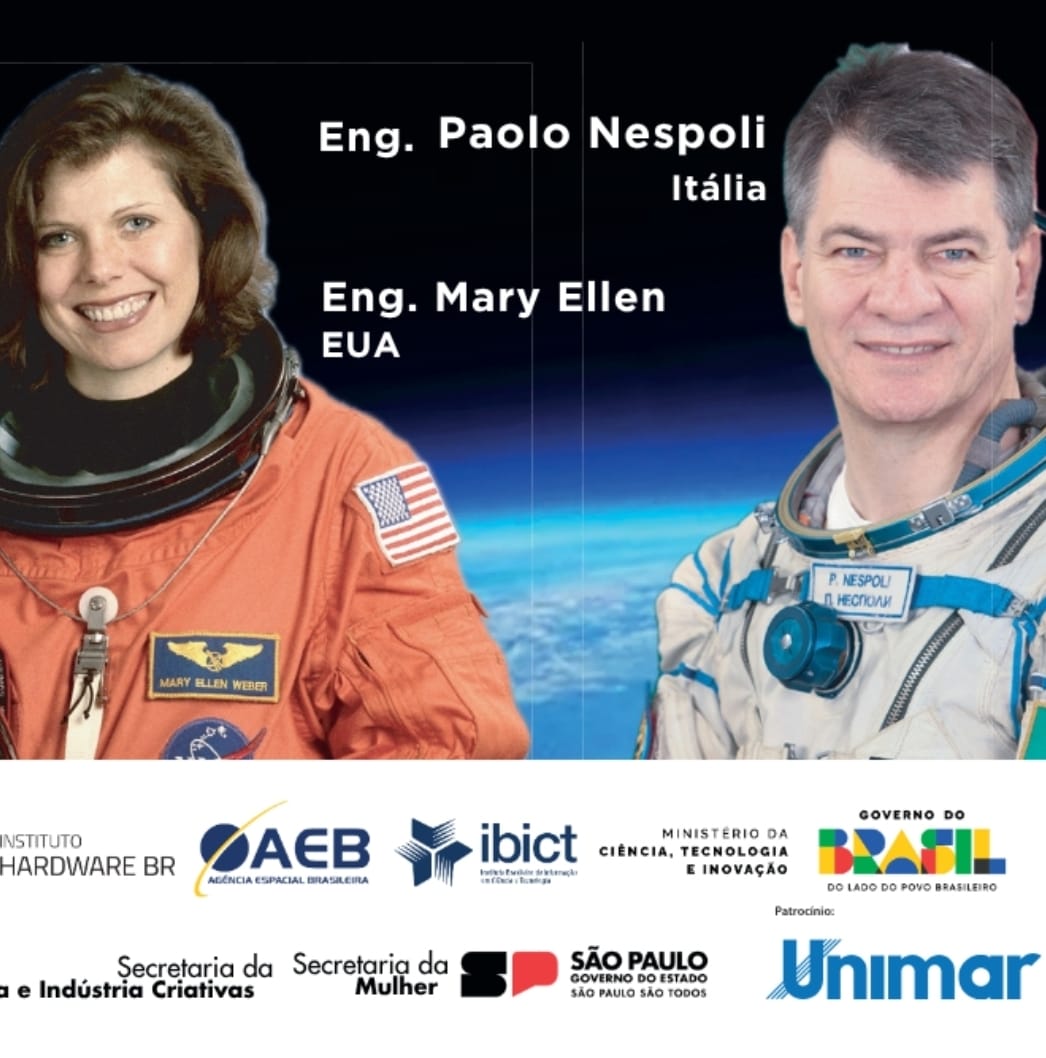 Unimar recebe astronautas amanhã em evento histórico que abre a Marília Smart Week 2025. A palestra deles integra o 36º Encontro Internacional de Astronautas – Planetary Congress e marca a abertura oficial da Semana da Ciência, Tecnologia e Inovação de Marília. Para participar, se inscreva por aqui