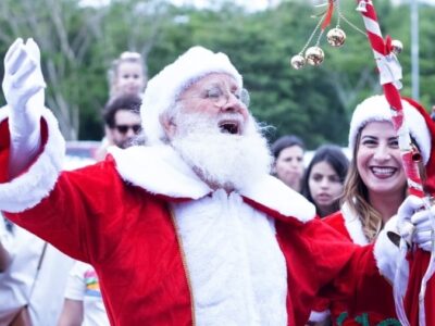 Chegada do Papai Noel marca início das festividades natalinas no Marília Shopping, com sorteio de um Chevrolet Tracker 0km. Evento foi a abertura das festividades, que contarão com muitas atrações para toda a família. Visite
