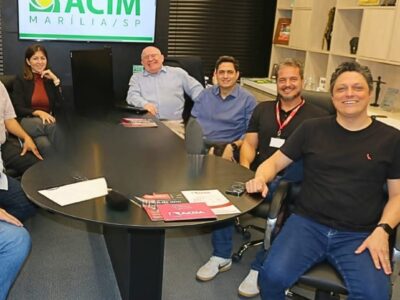 Intercâmbio: Associações Comerciais de Marília e Santo André trocam experiências administrativas, de serviço e políticas. Confira resultado