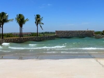 Praia no Interior: saiba como funciona a piscina de ondas do Eco Thermas Tupã. Pré- inauguração será hoje, e torna o parque um atrativo turístico relevante em todo o Oeste-Paulista. E é de verdade