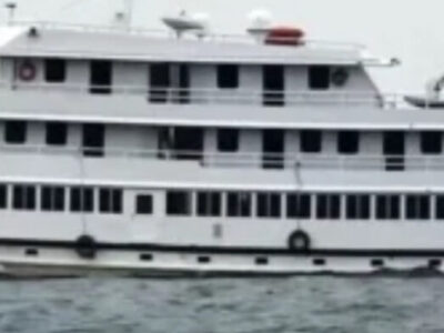 Barco que hospeda Lula em Belém consome entre 120 e 150 litros de diesel por hora