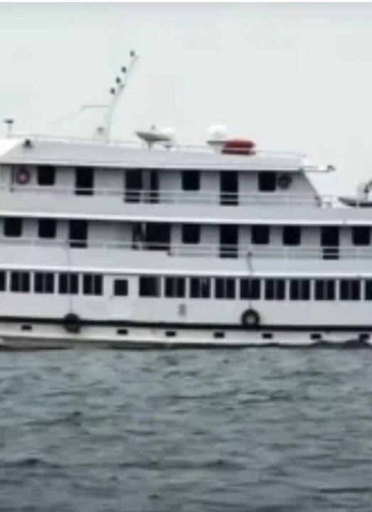 Barco que hospeda Lula em Belém consome entre 120 e 150 litros de diesel por hora