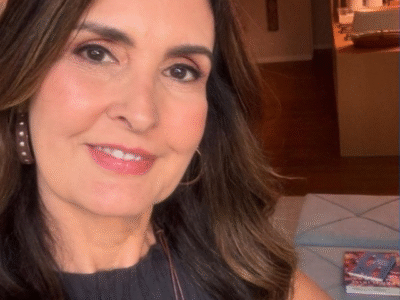 Fátima Bernardes assume preocupação com fim de Bonner no JN e detalha conversa: “Vai aprontar”