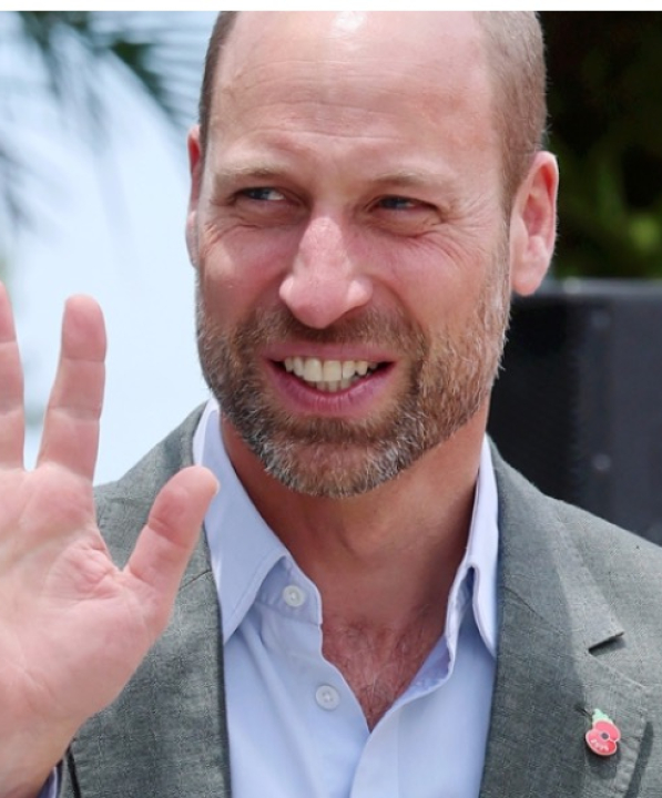 Acessório no traje do Príncipe William vem chamando atenção em todos os eventos no Brasil