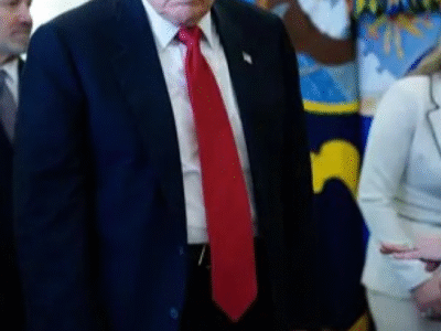 Executivo da empresa que fabrica o Ozempic passa mal durante discurso de Trump para reduzir o preço das canetas emagrecedoras; VEJA VÍDEO