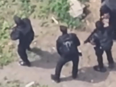 Imagens de drone divulgadas pelo governo do RJ mostram policiais baleados em confronto; ASSISTA VÍDEO