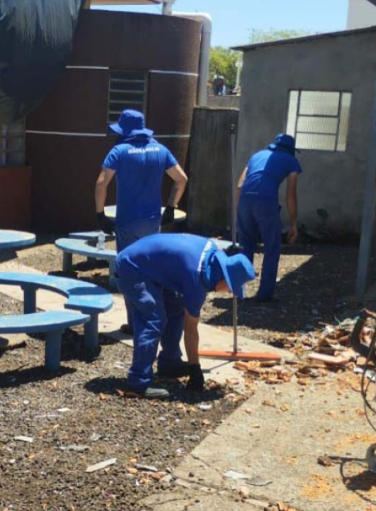 PR: Presos ajudarão a reconstruir escolas destruídas por tornado