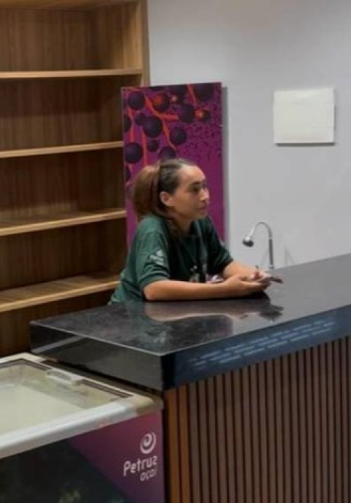 Comida acaba na COP30 e visitantes almoçam sorvete