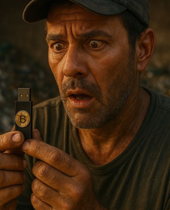 Catador de recicláveis encontra R$ 8 milhões em criptomoedas no lixo e é obrigado a devolver a chave