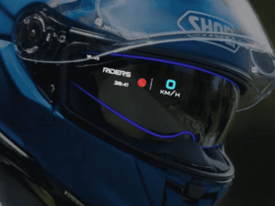 Novo capacete tem realidade aumentada totalmente integrada