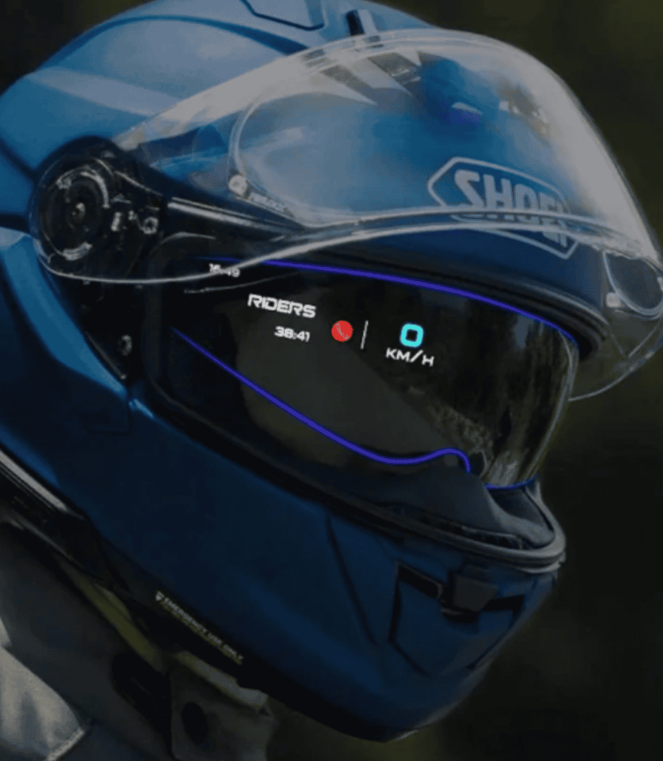 Novo capacete tem realidade aumentada totalmente integrada