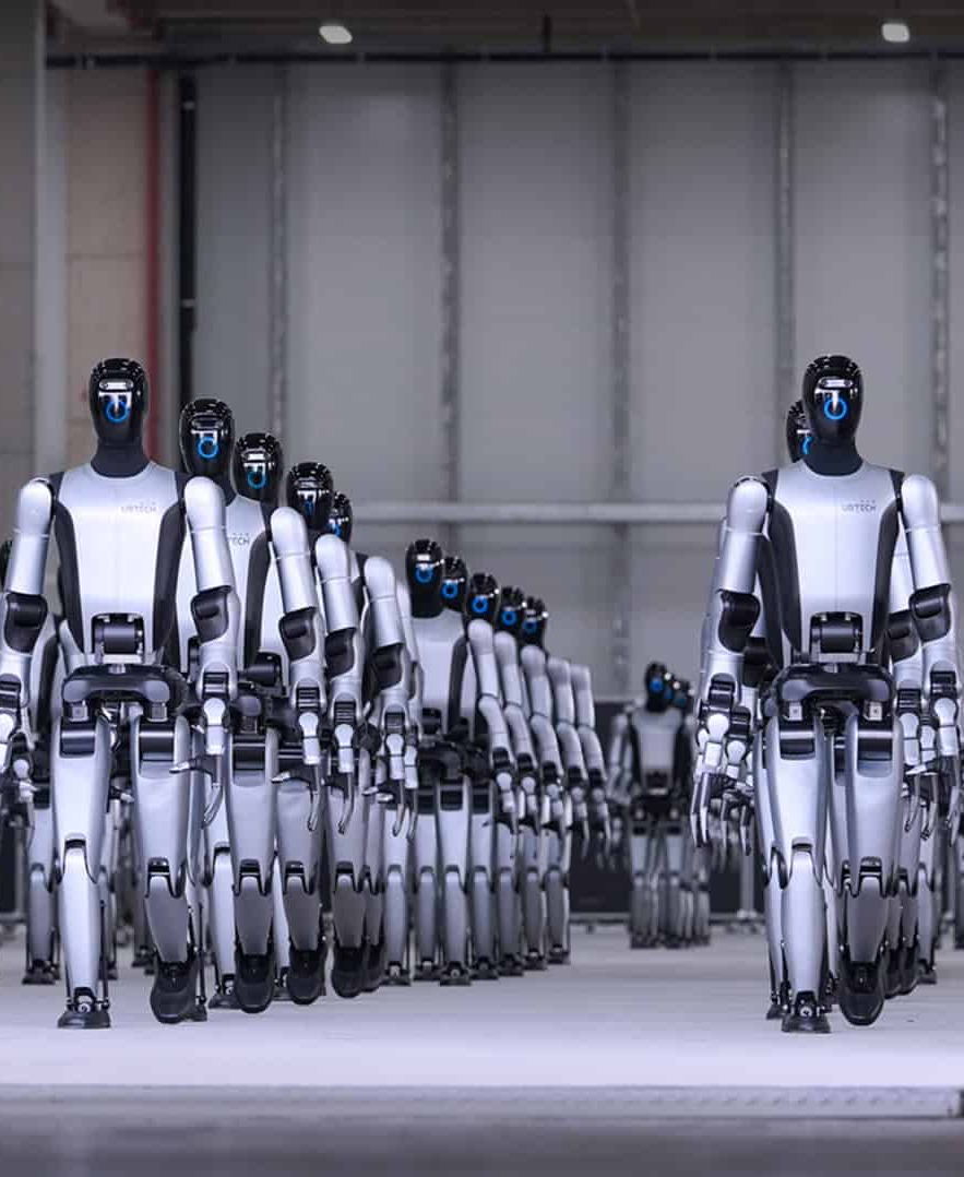 China vai usar robôs humanoides para patrulhar fronteiras