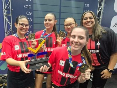 Tênis de Mesa de Marília, representado pela academia Nelson Machado, conquista títulos e medalhas no Brasileirão de Verão Ibterclubes, em Blumenau. Confira!