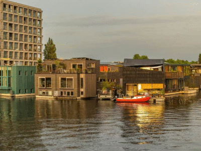 Holanda cria bairros flutuantes para resistir às mudanças climáticas