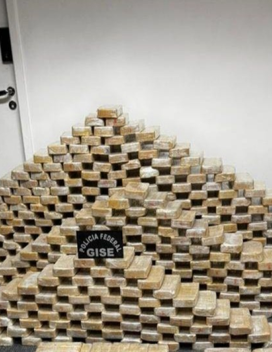 Bunker com 613 kg de cocaína é descoberto em empresa de fachada vinculada ao tráfico internacional