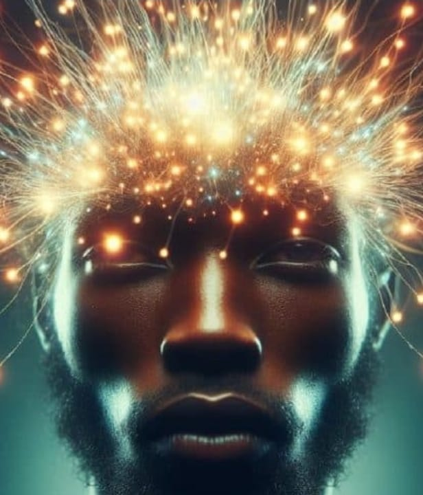 Quer desestressar? Luzes brilhando na cabeça e na barriga ajudam; entenda