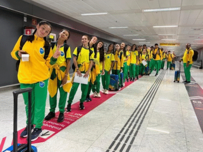 Atleta de Marília representa o Brasil nos Jogos Escolares Sul- Americanos, no Paraguai. Aos 14 anos, ela foi destaque em vários torneios no Brasil e agora leva o nome da cidade ao cenário internacional. Confira!