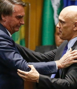 Moraes nega fisioterapia semanal a Bolsonaro que apresenta atrofia muscular e risco de AVC