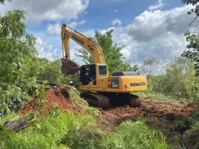Fortes chuvas provocam rompimento de adutora da Represa Cascata e pode afetar abastecimento em bairros da zona leste. A RIC Ambiental já está regularizando a situação com urgência