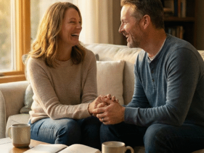 7 Passos Para Trazer de Volta a Alegria no Casamento: Atitudes Simples que Reacendem a Esperança. A ciência da felicidade e a fé aplicadas à rotina conjugal. Confira !