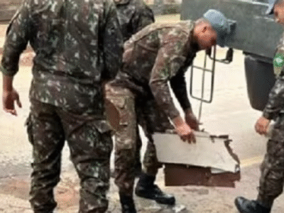 Exército limpa entulhos e recolhe lixo em Juíz de Fora