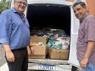 Acadêmicos de Direito da Unimar do primeiro, segundo e terceiro ano arrecadam mais de 700 quilos de alimentos para o Educandário, entidade que atende diariamente mais de 150 crianças e adolescentes