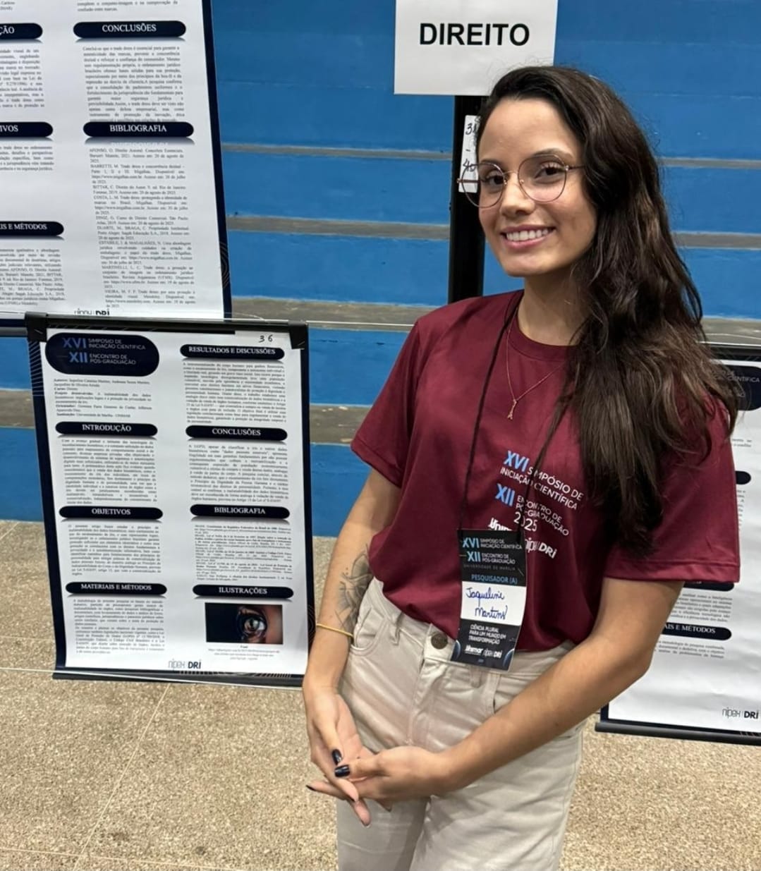 Acadêmica de Direito da Unimar conquista 2º lugar nacional no CONIC com pesquisa sobre direitos fundamentais e tecnologia. Mais um prêmio que consolida Universidade no cenário científico