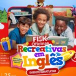 Marília Shopping e Fisk Marília promovem Oficinas Recreativas de inglês e oferecem várias atividades lúdicas e educativas para crianças. Confira!