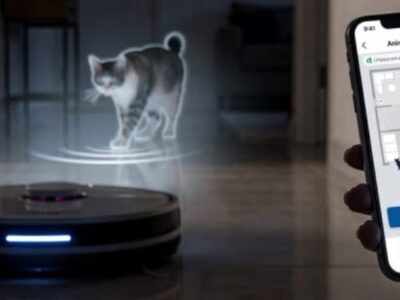 Esse robô limpa a casa, reconhece o pet sozinho e avisa se algo estiver errado na casa